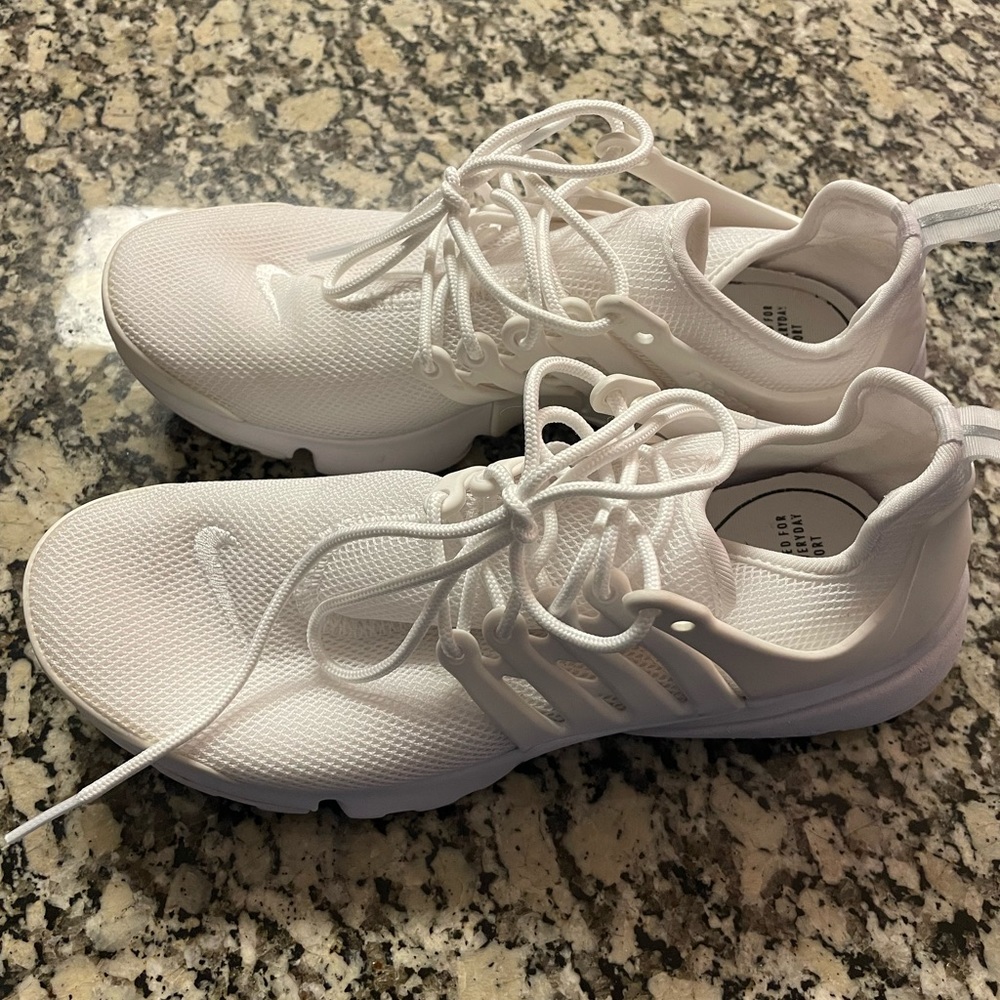 Worn once white prestos